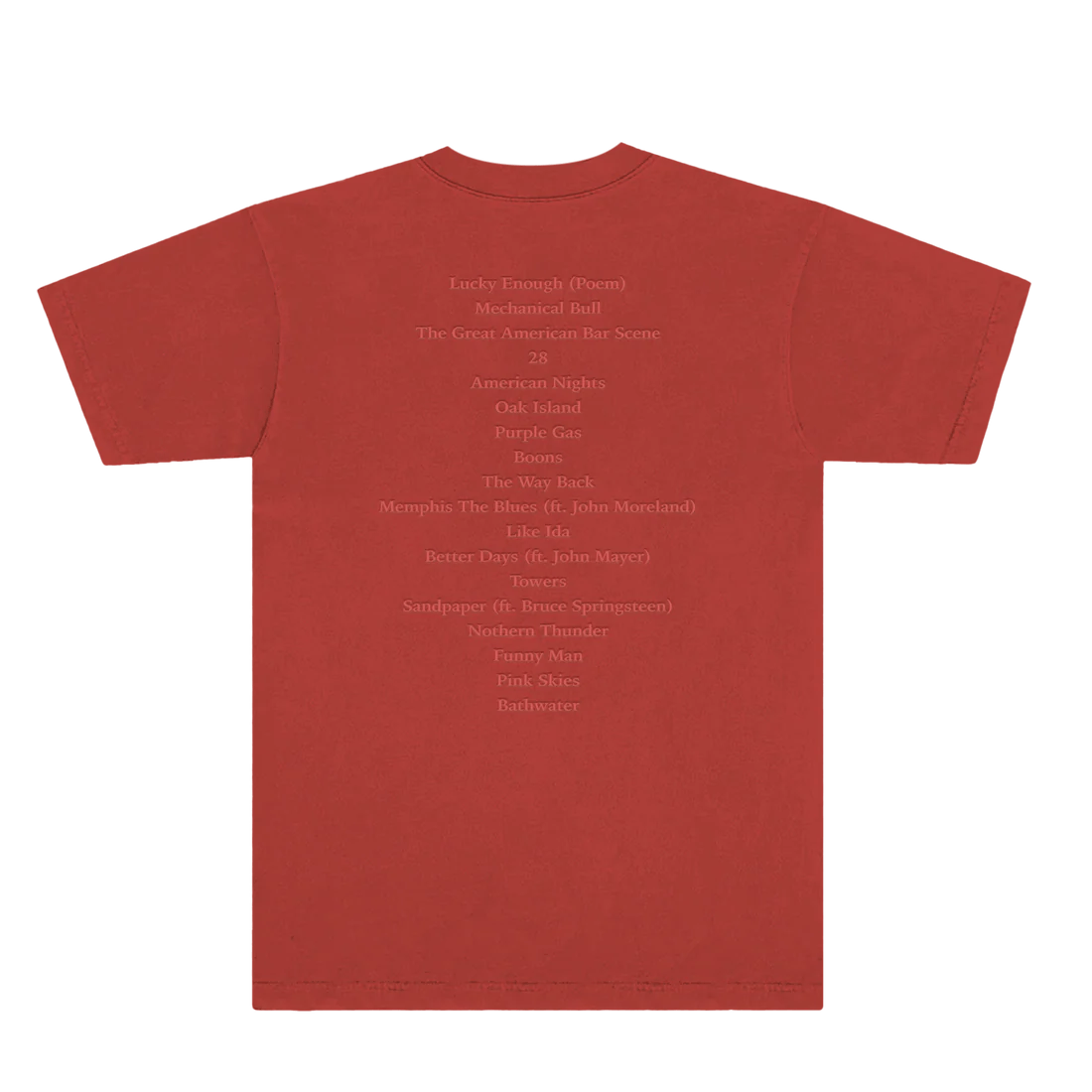 Bar Scene Rust Album Tee